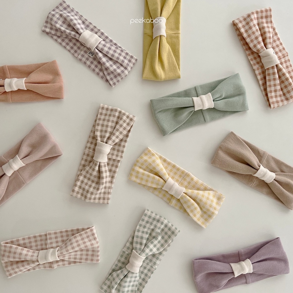 Turban Peekaboo Muji Muji Hàn Quốc