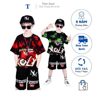 Quần Áo Trẻ Em ,Bộ Thun Cho Bé Trai 17- 40Kg Ngắn Tay Quần Đùi Chất Cotton Co Giản Thoáng Mát.Thời Trang Cao Cấp 159-160