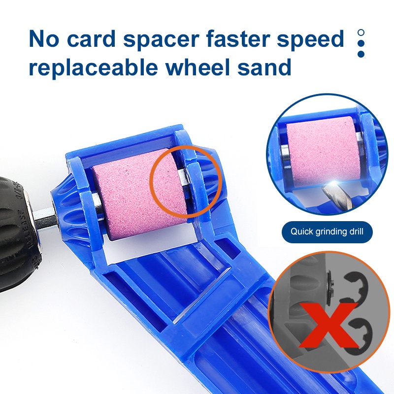 1 Bộ Dụng Cụ Mài Mũi Khoan 2.0-12.5mm