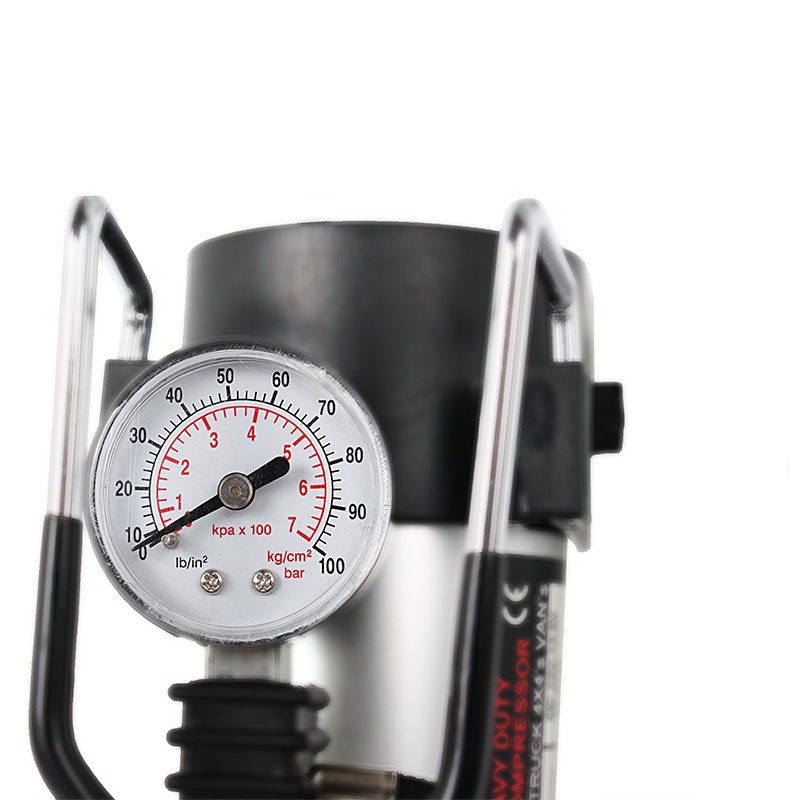 HCM Máy nén khí mini 12V Máy nén khí Máy nén khí Xe hơi Máy thổi khí Xe máy Xe đạp Máy bơm lốp điện Nhẹ Tay cầm chắc chắ