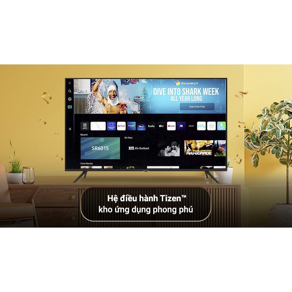 Smart Tivi Samsung UA65AU7002-tivi 65 inch 4K-kết nối internet wifi-bảo hành 12 tháng toàn quôc | BigBuy360 - bigbuy360.vn