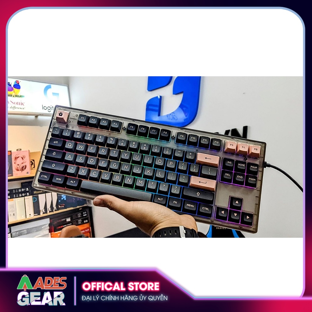 ✔️ KIT Bàn Phím Cơ FLEsports K210 MK870 ✔️ Hotswap RGB Switch 1 Mode ✔️ BH 12 tháng