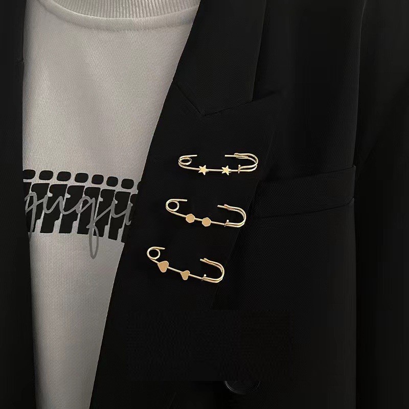 Ghim băng vàng cài áo/váy, đai quần thu nhỏ eo điều chỉnh thắt lưng/trang trí Tatitava