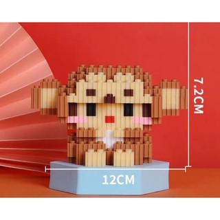Lego 12 con giáp mini đồ chơi mô hình lắp ráp 3D