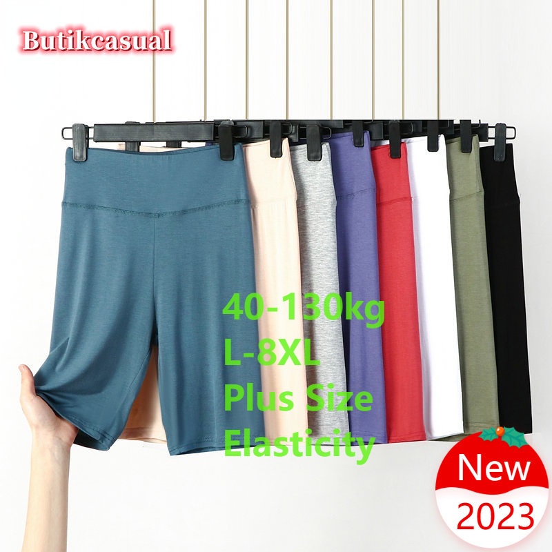Quần Short Lưng Cao Co Giãn Thời Trang Mùa Hè Dành Cho Nữ