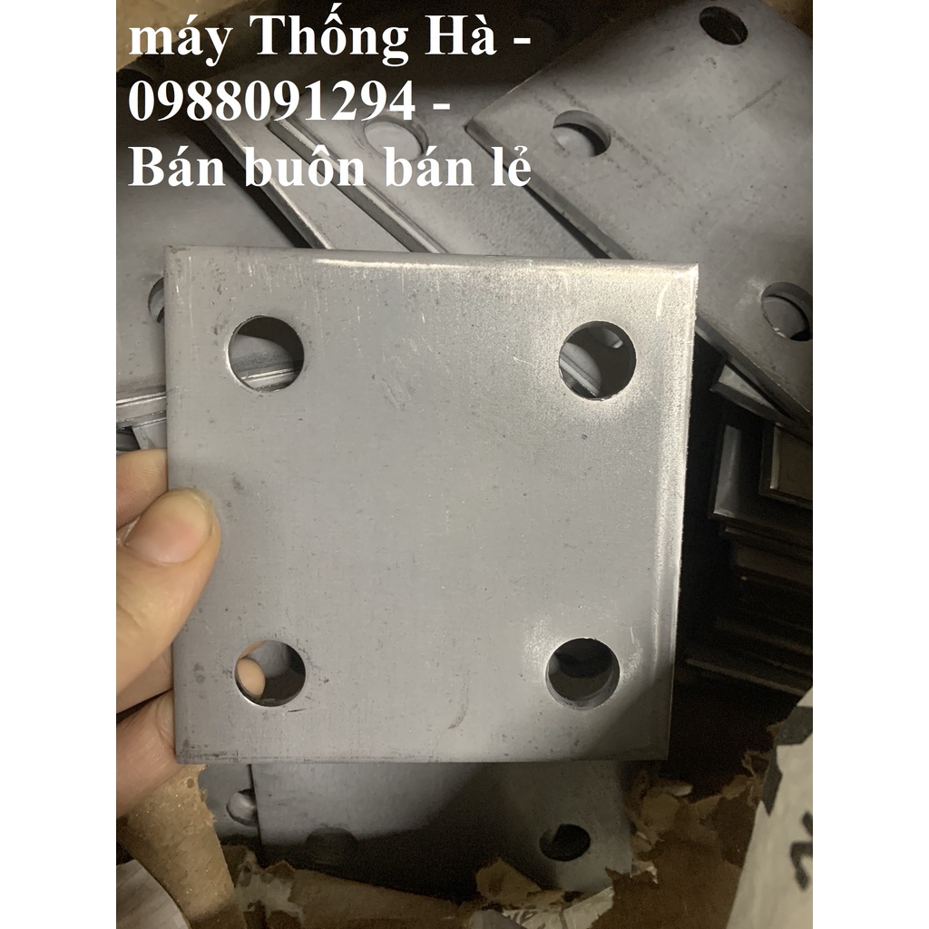 Bản mã 15x15 có lỗ. Bản mã 15x15 không lỗ dày 5mm
