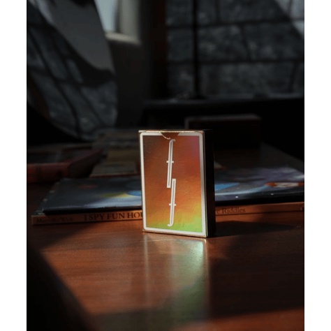 Bộ bài tây, bài ảo thuật Fontaine Gold Holo Playing Cards - Bài Mỹ - Bài Chính Hãng