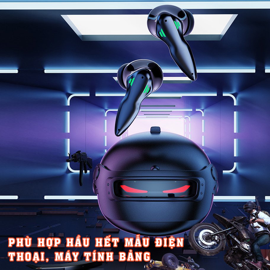 Tai Nghe Bluetooh Gaming H03, Tai Nghe Chơi Game Mũ 3 Bluetooth 5.3 Cho Điện Thoại Máy Tính Bảng