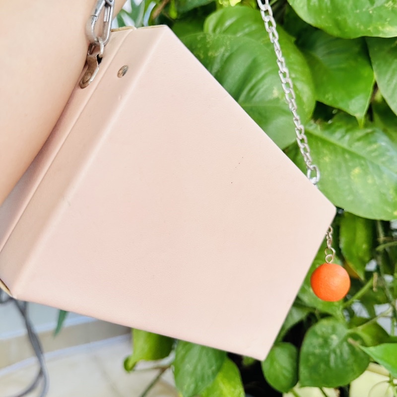 Túi xách nữ, túi đeo chéo dáng hộp vuông xinh xắn