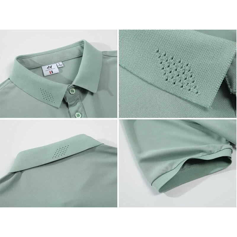 Áo Thun polo uniqlo Tay Ngắn Phong Cách Doanh Nhân Thời Trang Mùa Hè Mới 2023 Kích Thước m-4xl 0535