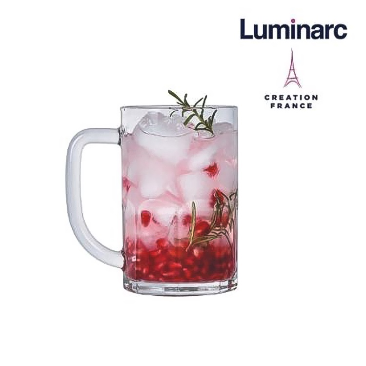 Bộ 6 Ly Bia Thủy Tinh Luminarc Cloudy 420ml - BOL1129 | Phân Phối Chính Hãng