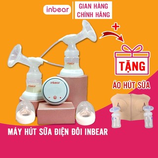 Máy vắt sữa điện đôi inbear extra + tặng túi trữ sữa hộp 20 túi