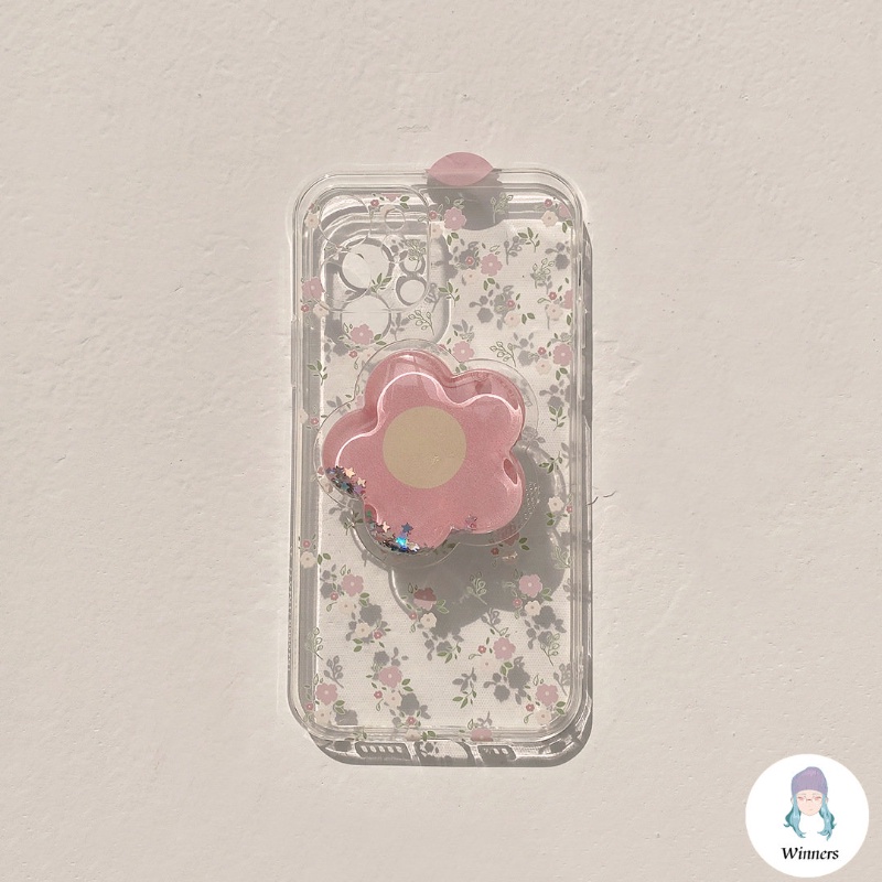 Ốp Điện Thoại TPU Mềm Trong Suốt Chống Sốc Phối Kim Tuyến Nước Cho IPhone 14 13 12 11 Pro Max XR Xs Max 8 7Plus