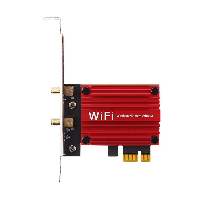 Thẻ WiFi Bluetooth 6 Intel AX200 AX210 9260 8265 8260 M.2 Sang PCIE Express 1X Kèm Ăng Ten NGFF M.2