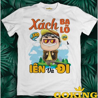 Sale hàng tồn kho. Áo thun thoát nhiệt Goking cho nam nữ, form unisex. Công nghệ in phun Nhật Bản.