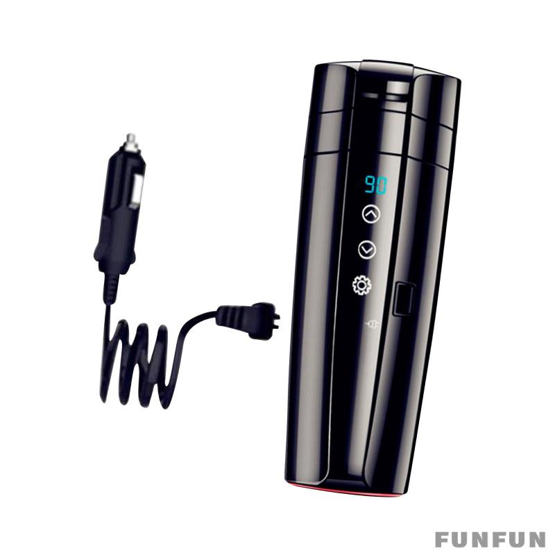 Ấm Đun Nước Bằng Thép Không Gỉ Funfun1 12V 24V Dành Cho Cắm Trại