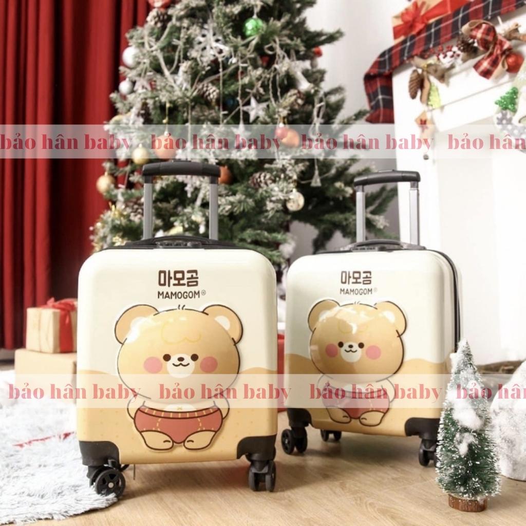 Vali gấu Mamogom siêu xinh size 18 inch cho bé