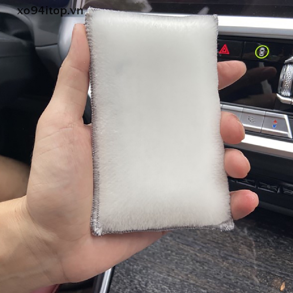 Set 1 / 3 Miếng Bọt Biển Hai Mặt Dùng Để Lau Chùi Vệ Sinh Ô Tô Đa Năng Tiện Dụng