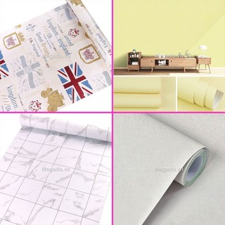 Giấy dán tường chống thấm, chống mốc có keo sẵn [AA0006]