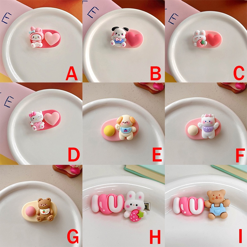 Kẹp Tóc Mỏ Vịt Chống Trượt Thời Trang Cho Nữ