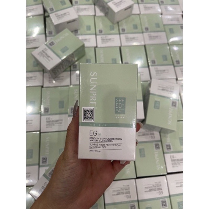Kem chống nắng che khuyết điểm da mụn Mona Frema Sunpre High protection EG facial gel 30ml BS DA LIỄU AN