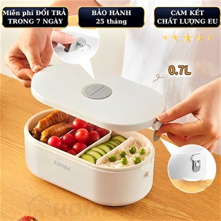 Hộp cơm hâm nóng, hộp đựng cơm cắm điện giữ nhiệt VIFIBA, hộp cơm điện hâm nóng, hộp cơm văn phòng, camen cơm giữ nhiệt