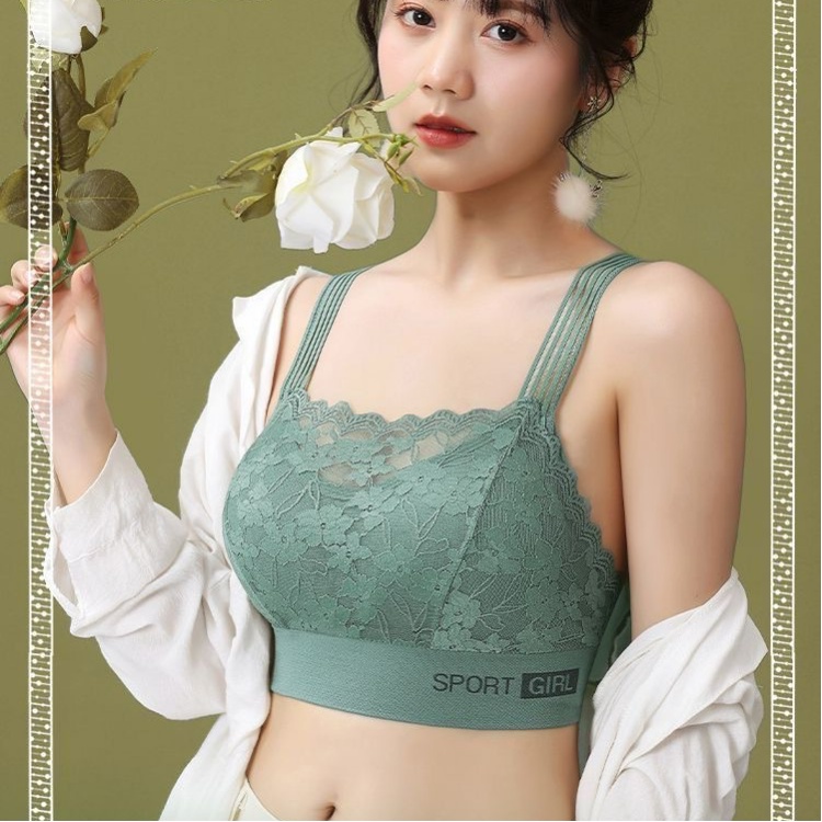 Áo Ngực Thể Thao Không Đường May Mềm Mại Thoáng Khí Có Mút Nâng Ngực Tháo Rời Được Dành