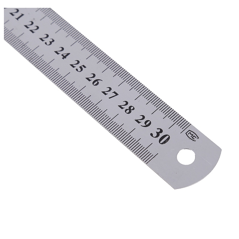 Thước Đo Bằng Thép Không Gỉ Đa Năng 30cm 12inch