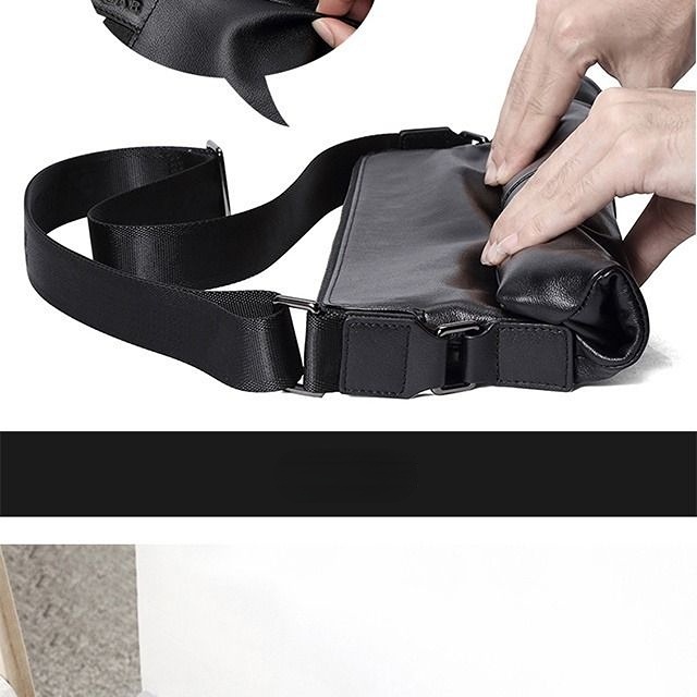 Túi Da PU Đeo Chéo Phong Cách Doanh Nhân Thời Trang Cho Nam