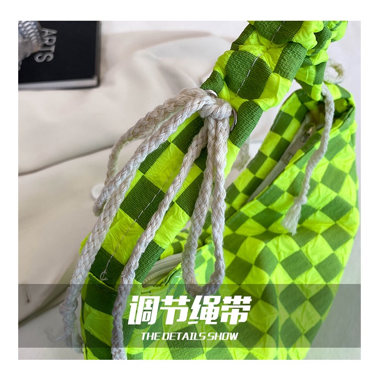 Balo Cỡ Lớn Họa Tiết Sọc Caro Thời Trang Cho Nữ