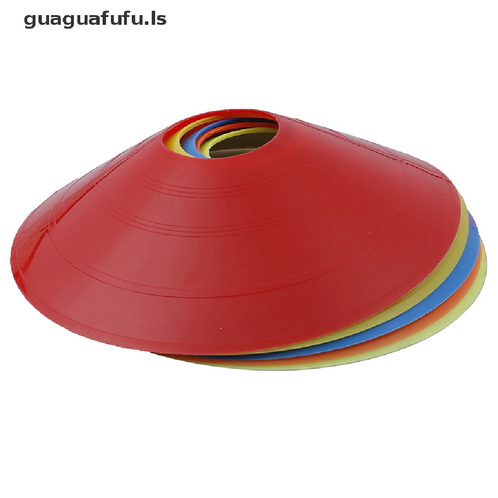 Set 10 Đĩa Đánh Dấu Hình Nón Phẳng Luyện Tập Đá Banh