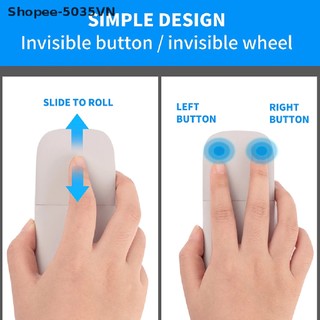 Chuột Không Dây Mini Bluetooth 4.0 Gấp Gọn Không Ồn Cho Microsoft Surface {akindofstar1.vn}
