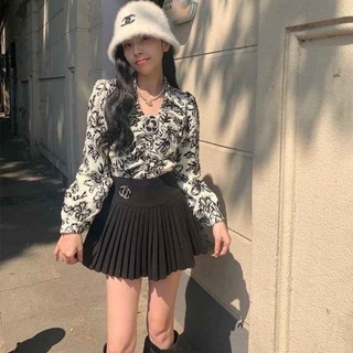 chân váy xếp ly ngắn