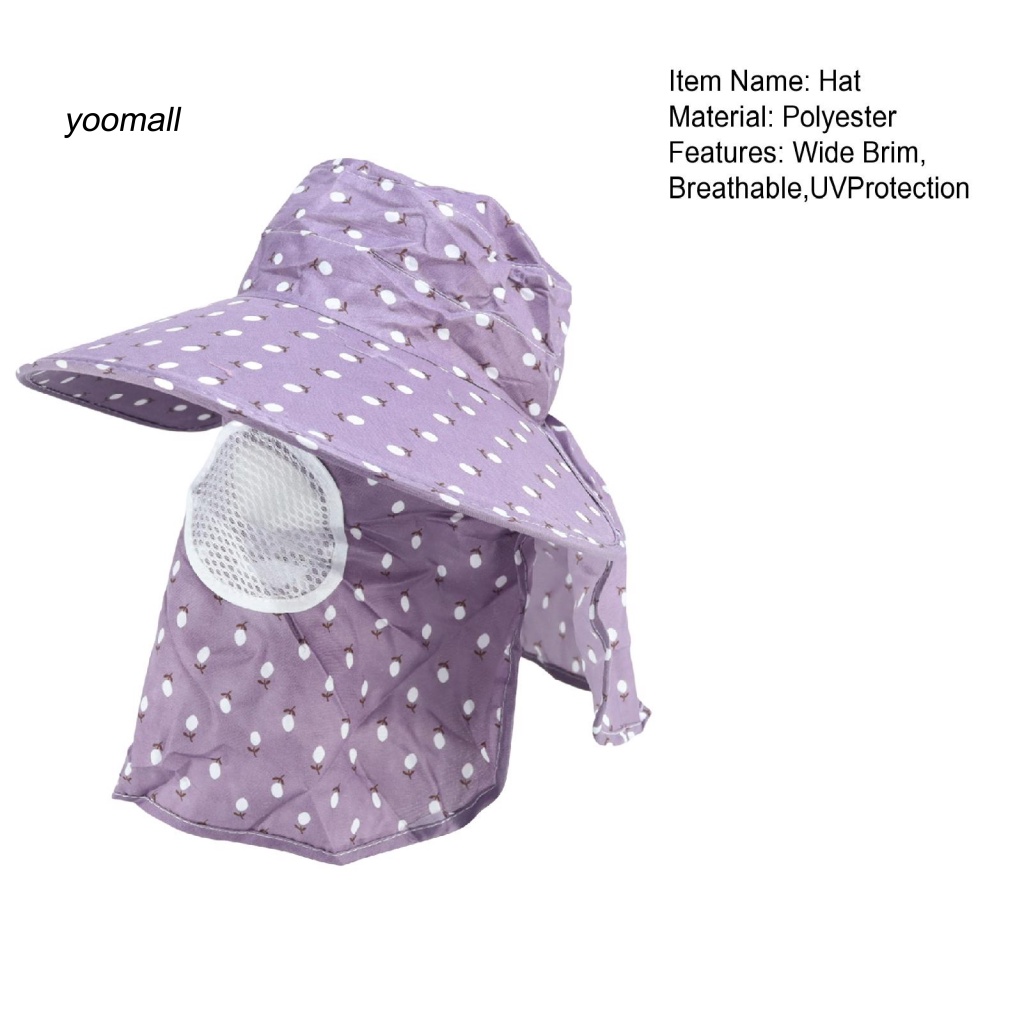 / Yo / Fine Workmanship Mũ Rộng Vành Chống Nắng Ngoài Trời Thoải Mái