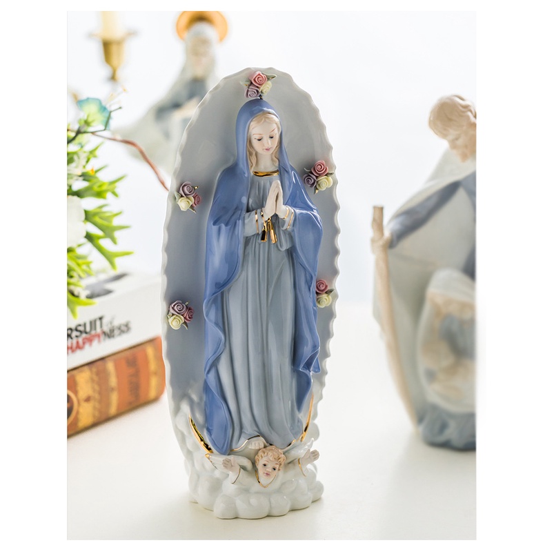 Tượng Mô Hình Nhân Vật Mary Rude Fati Mazu Brother Bằng Gốm