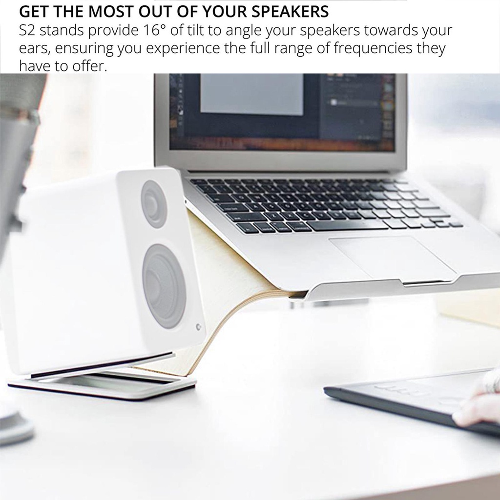 Giá Đỡ Loa Để Bàn Bằng Kim Loại Dành Cho Kanto 'S YU4 Active R0T2