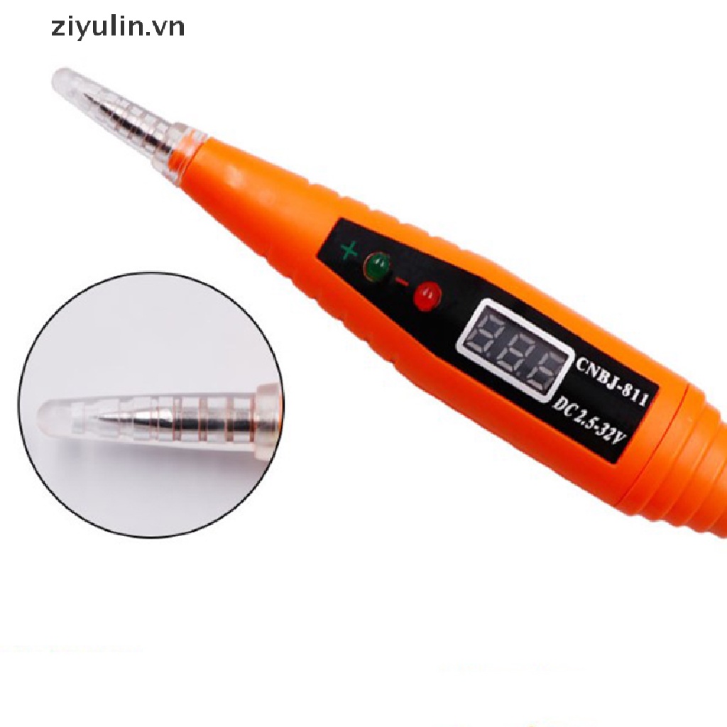 Bút Thử Điện Hiển Thị Màn Hình Kỹ Thuật Số ziyulin Cho Xe Hơi