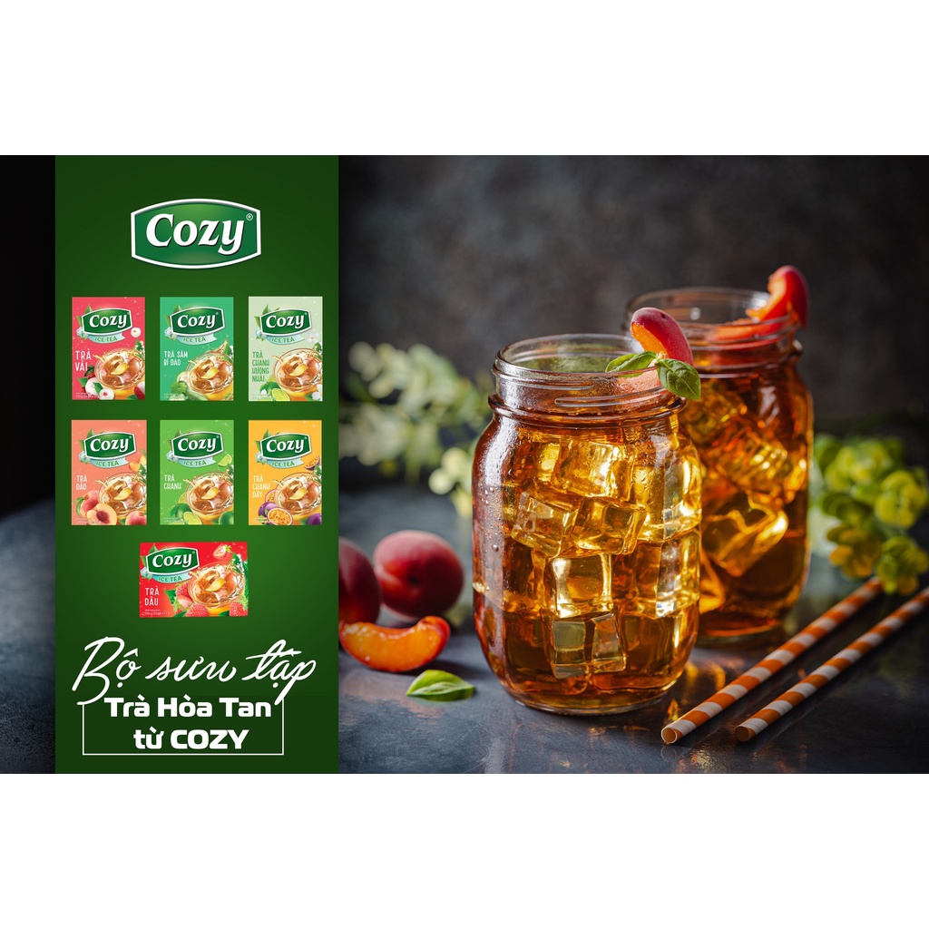 Trà hòa tan Cozy các vị hộp 240g