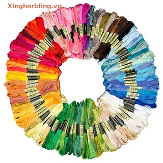 Set 24 / 100 / 50 cuộn chỉ thêu nhiều màu