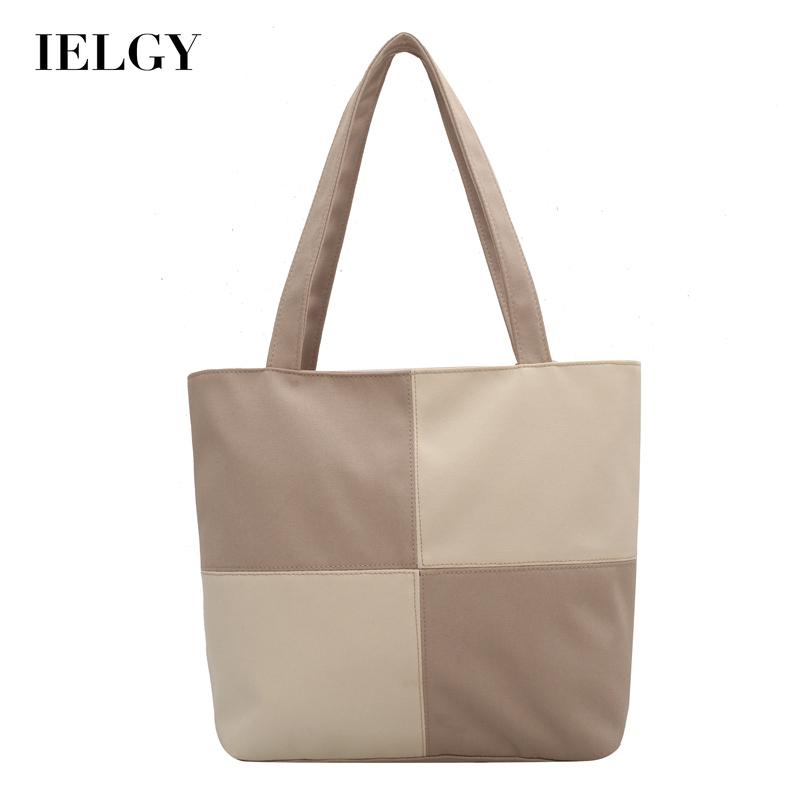 Túi Đeo Vai Sức Chứa Lớn Phối Màu Tương Phản Thời Trang Dễ Phối Đồ Cho Nữ