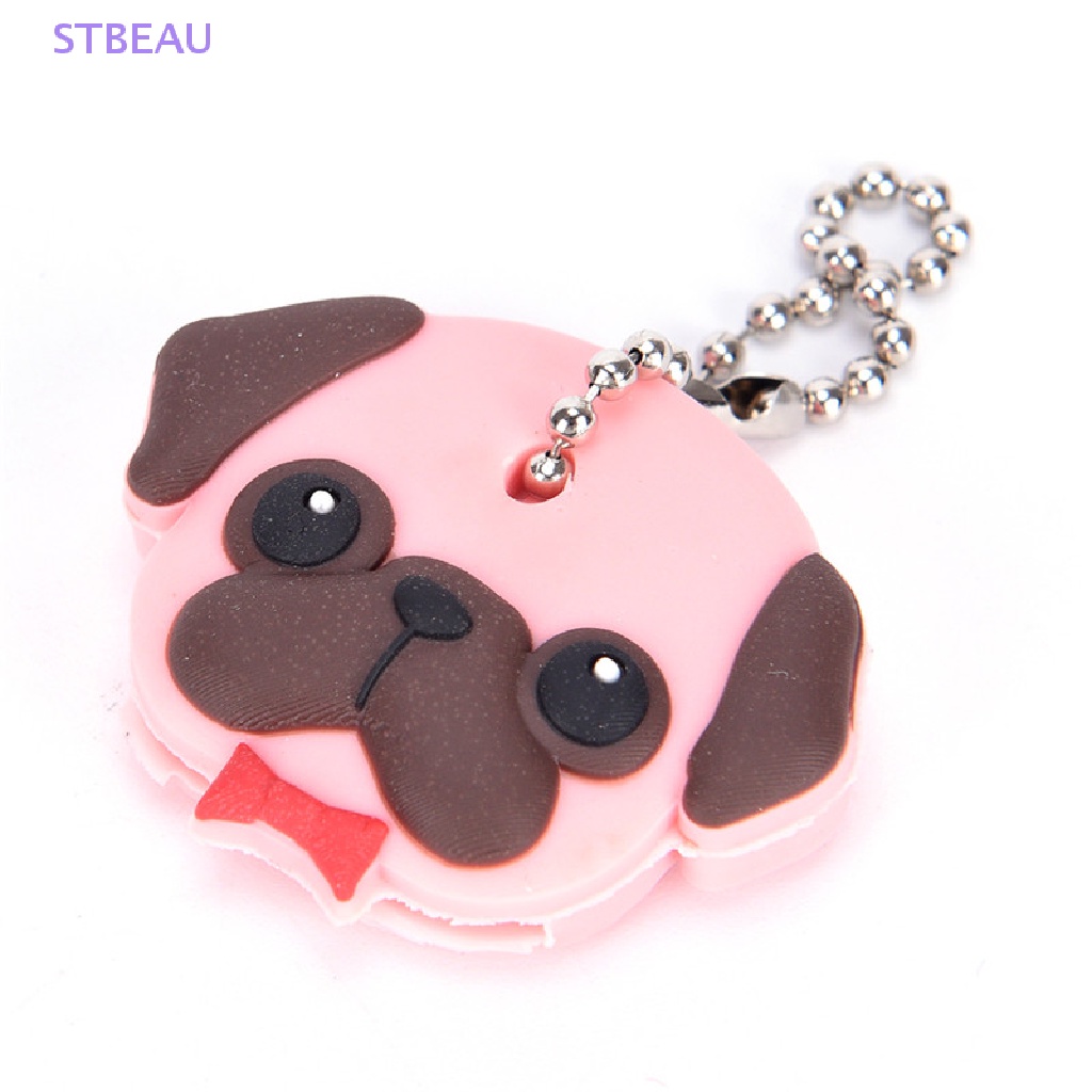 Vỏ Bọc Chìa Khóa Bằng Silicon PVC Hình Chó / Mèo / Thỏ Cho Xe Hơi