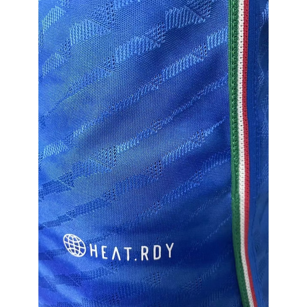 Áo Thun Bóng Đá Tay Ngắn Màu Xanh Dương Phong Cách Ý 2324