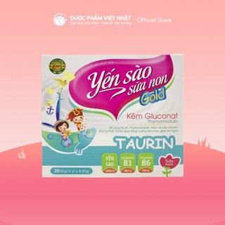 Siro ăn ngon YẾN SÀO SỮA NON GOLD bổ sung lysine, vitamin và khoáng chất