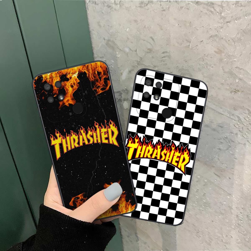 Ốp lưng Xiaomi Poco C40 hình caro, thời trang hàng hiệu cao cấp, vỏ ốp rẻ đẹp