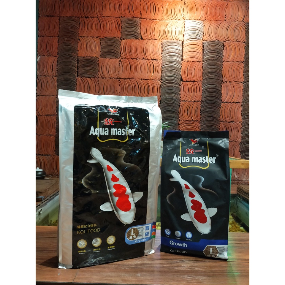 10KG thức ăn tăng trưởng-40%đạm-Growth-AQUAMASTER-Đài Loan-cá lớn nhanh-không đục nước