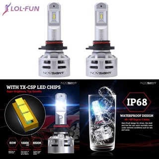 Cặp đèn pha LED IUIU NOVSIGHT A386-N9 60W 10000LM 6500K chất lượng cao