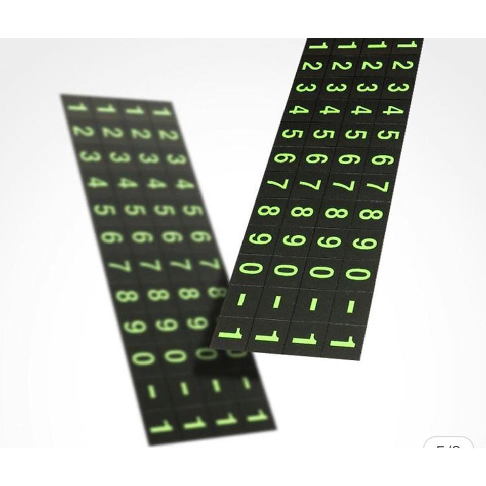 Bảng Báo Số Điện Thoại Trong Ô Tô Xe Hơi Loại 8 Bộ Số