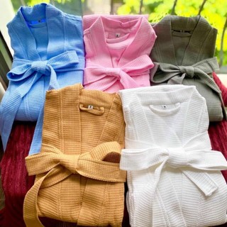 Áo Choàng Tắm, Hàng Cao Cấp 100% Cotton Dùng Trong Khách Sạn, Nhà Nghỉ, Spa, Đi Biển, Đi Ngủ