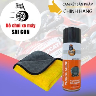 Chai xịt làm bóng mới nhựa nhám, phục hồi nhựa nhám, dưỡng nhựa nhám sprayking 400ml