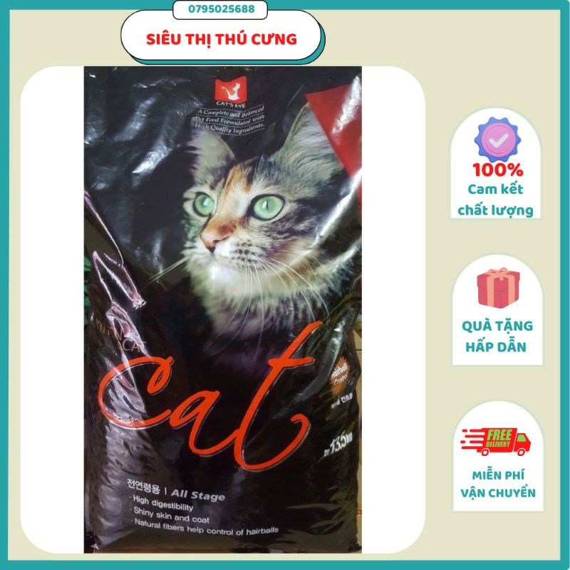 Hạt thức ăn Catseye cho mèo 13.5kg